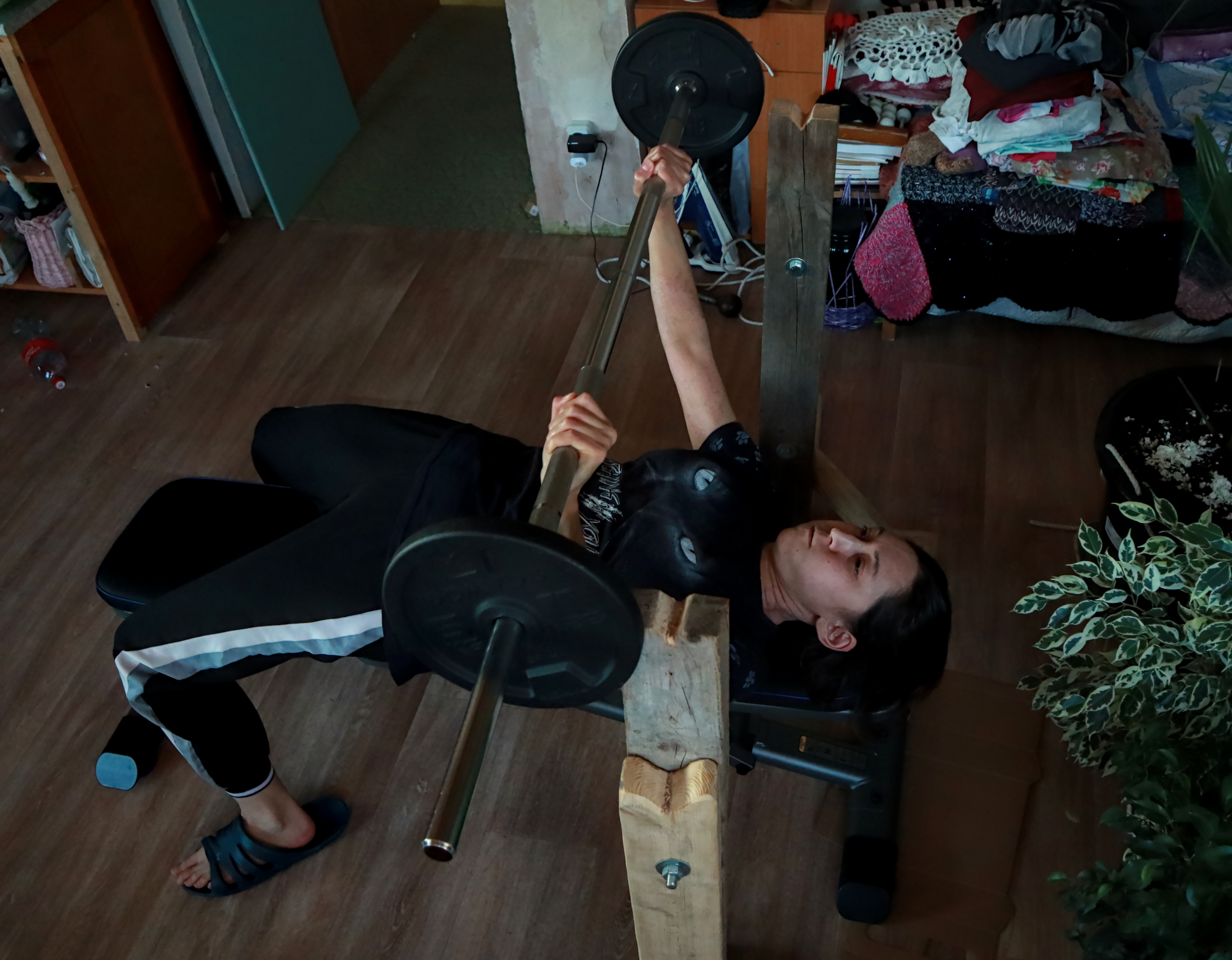 Фото жим лежа